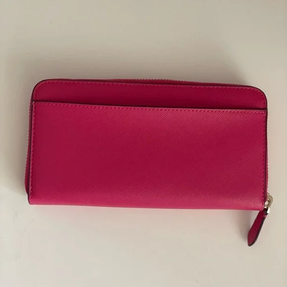 SOLD AUTHENTIC!!💎👜 Kate Spade Zip Around Wallet in Pink - Picture 2 of 12